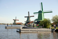 Three of the windmills of Zaanse Schans Three of the windmills of Zaanse Schans