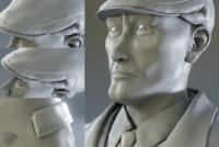 Vanrick - Scultura del personaggio 3D - Dettagli cappello - Thumbnail